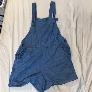 Hollister Short Overalls